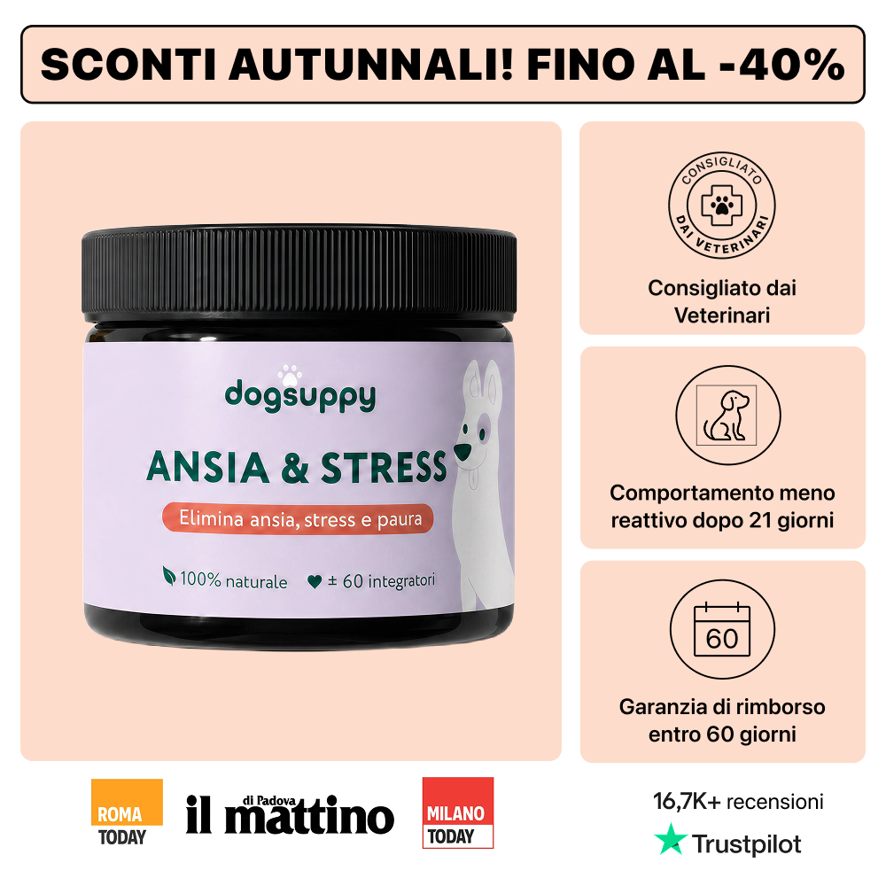 Ansia & Stress | 100% Naturale | 60 integratori